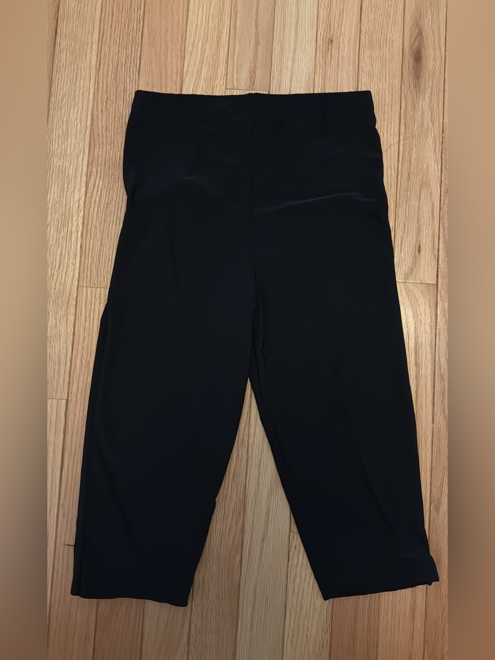 Plt black capri pants
